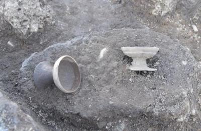2021年の発掘で発見された古墳時代（1,500年前頃）の土器