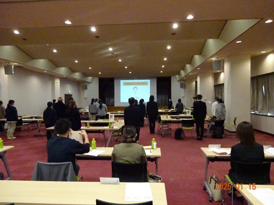 1年目研修会2_講演の様子2