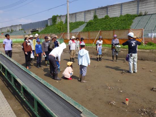 大津横田発掘体験開催報告1