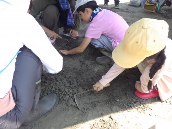 大津横田発掘体験開催報告4