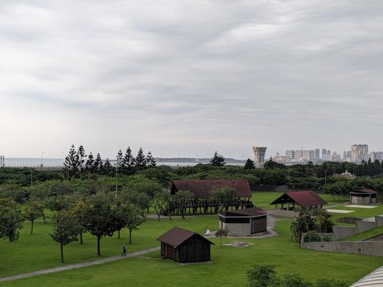 画像：十三行遺跡公園全景