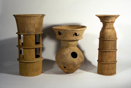 画像：甲斐銚子塚古墳出土・埴輪