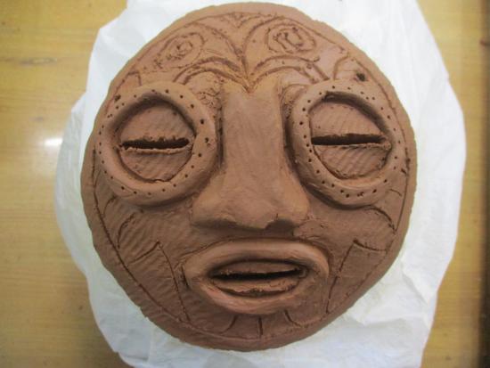 画像：土面の制作例