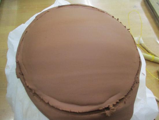 画像：土台を作る