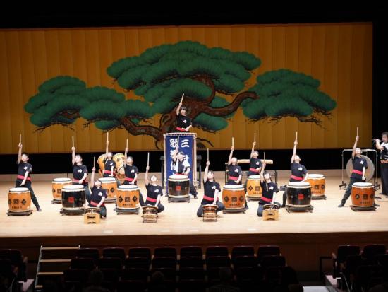 画像：三升歌舞伎太鼓