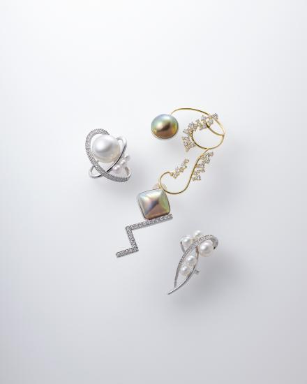 ジュエリーをたのしむ8  海の宝石たち 作品1