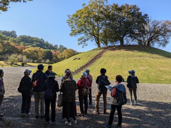画像：ガイドツアーの様子