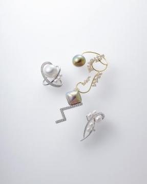 ジュエリーをたのしむ8  海の宝石たち 作品1