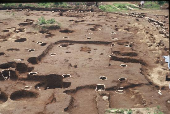 笠木地蔵遺跡発掘調査