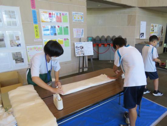 画像：梱包材の製作