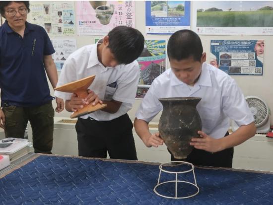 画像：資料活用の準備