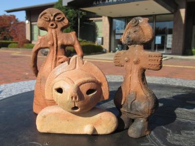 画像：土偶の制作例