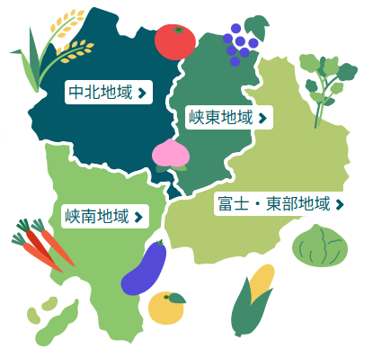 山梨県主要マップ図