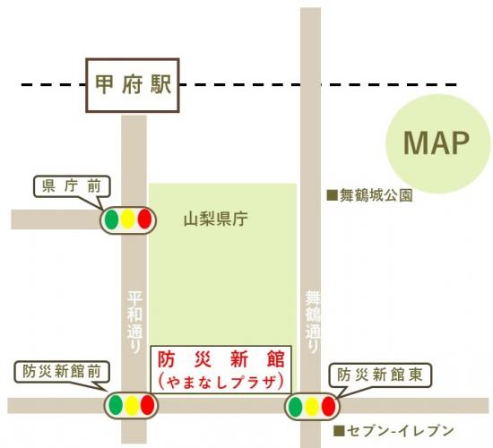 会場までの地図