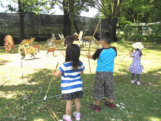 画像:狩猟体験の様子