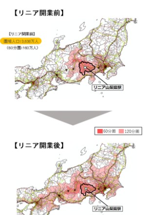 リニア開業による効果2