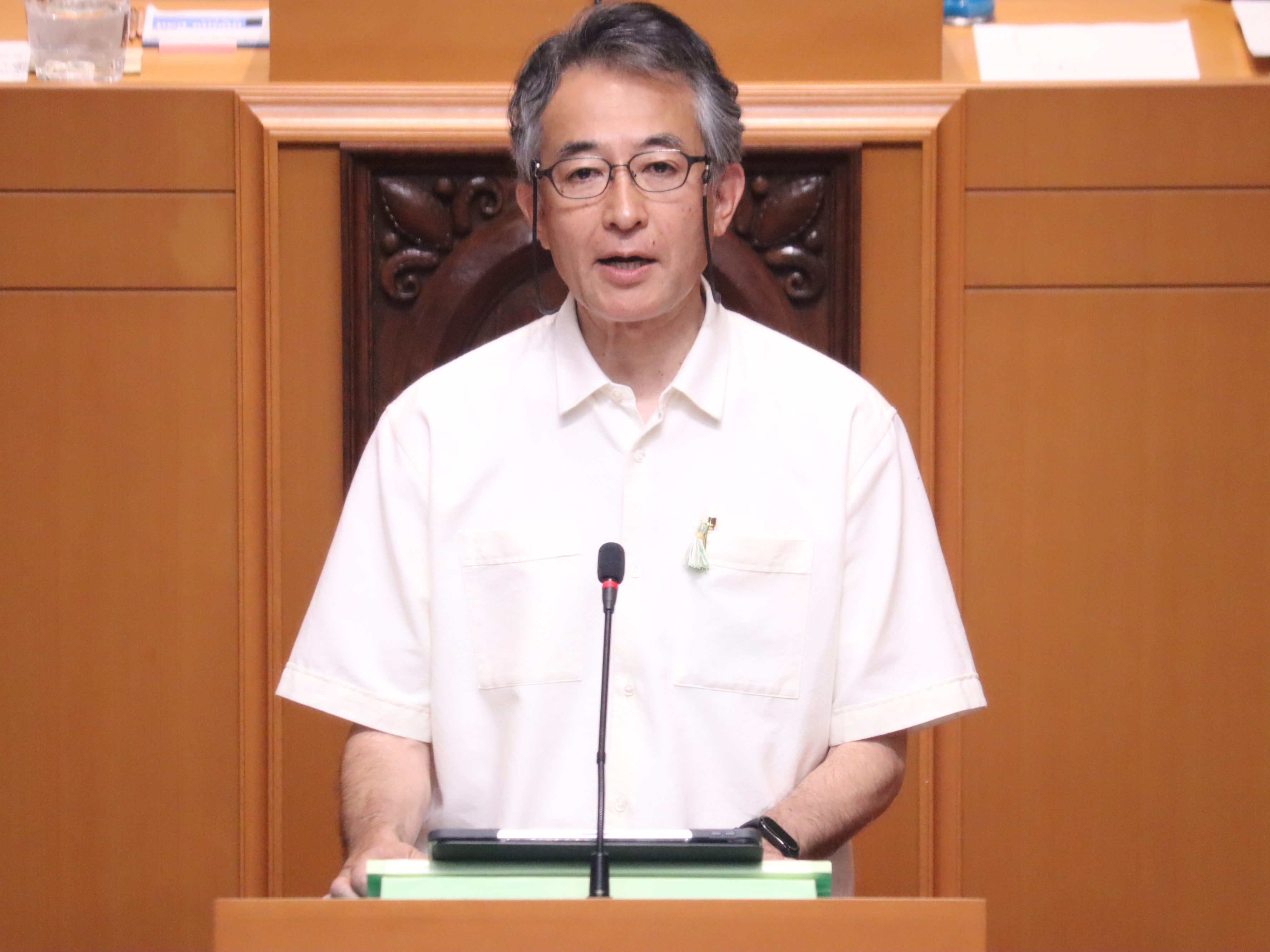 R806256月定例会代表質問笠井辰生議員