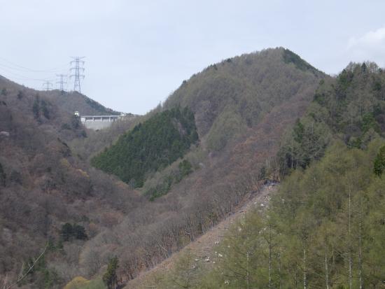 県道柳平塩山線の途中から2026年4月20日の写真
