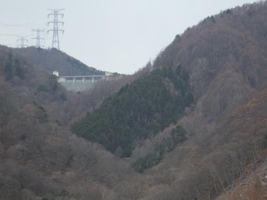 県道柳平塩山線の途中から2026年3月23日の写真