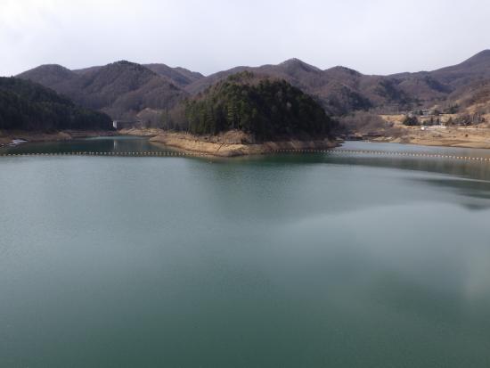 ダム(堤体)上流3月23日