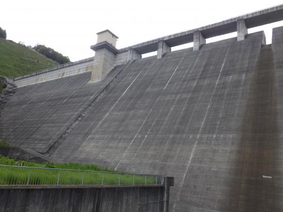 ダム直下から2026年6月19日の写真