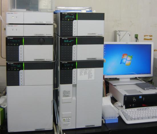 液体クロマトグラフ画像