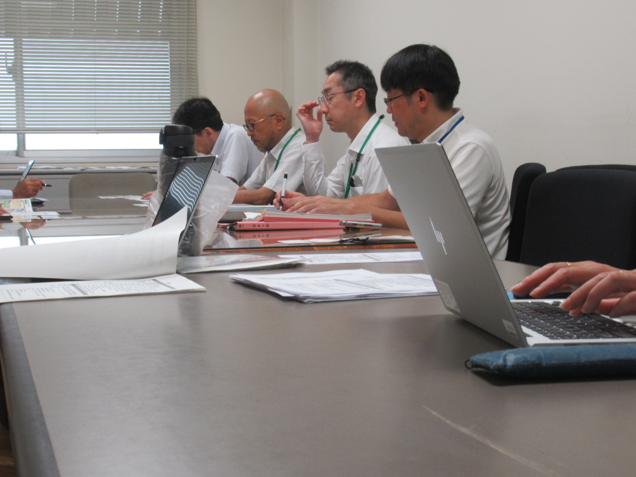 サウンディングの様子0807