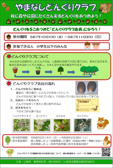 R7どんぐりチラシ表
